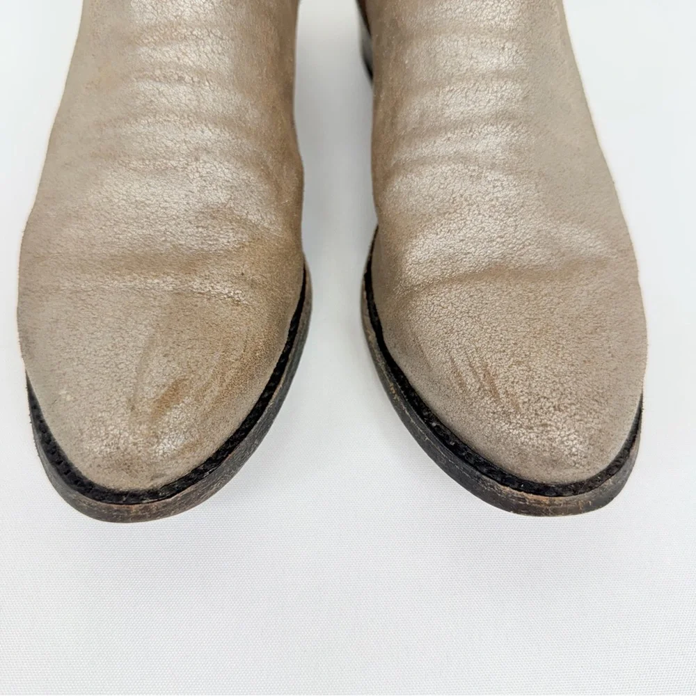 OG by Old Gringo size 6.5 Samara Star Studded Gunmetal Distressed Leather Boots